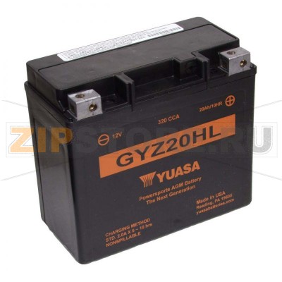 YUASA GYZ20HL Мото аккумулятор Yuasa GYZ20HL Напряжение АКБ: 12VЕмкость АКБ: 20Ah