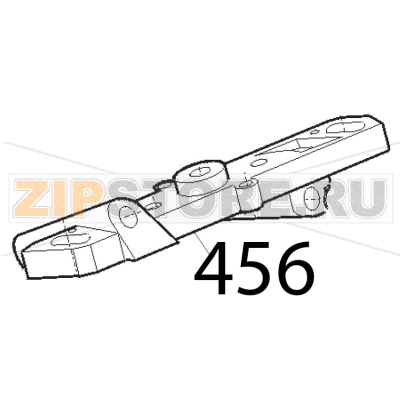 Corpo affil. Sirman Mirra 300 Corpo affil. Sirman Mirra 300Запчасть на деталировке под номером: 456
