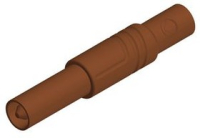 Разъем 24 А, 1 кВ, коричневый Hirschmann LAS S G BRAUN / BROWN