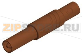 Разъем 24 А, 1 кВ, коричневый Hirschmann LAS S G BRAUN / BROWN 