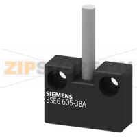 Контактный блок прямоугольный малый 25 x 33 мм, 1 НО + 1 НЗ, Кабель 10 м Siemens 3SE6605-3BA10