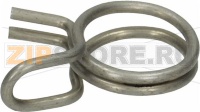 Wire clip 10mm CNS