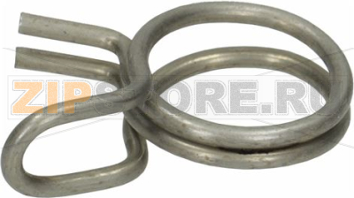 Wire clip 10mm CNS 