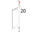 Boccola cerniera 12x6.5, DI5.3 Unox XL 133