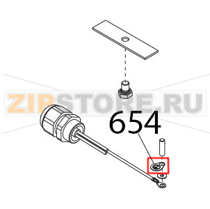 Targhetta massa terra Sirman Palladio 350 Targhetta massa terra Sirman Palladio 350Запчасть на деталировке под номером: 654