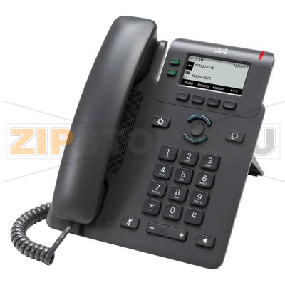IP-телефон 2xSIP, 2xGE, 240x120 пкс Cisco CP-6821-3PCC-K9= 