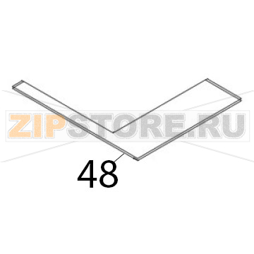 Head cover plate Airhot CT-300 Head cover plate Airhot CT-300Запчасть на деталировке под номером: 48