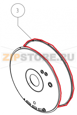 Cravatta chiusura fondello posteriore RC/LM 14/18/23 Evolution Imesa LM 14                               Cravatta chiusura fondello posteriore RC/LM 14/18/23 Evolution Imesa LM 14Запчасть на сборочном чертеже под номером: 3Название запчасти на итальянском языке: Cravatta chiusura fondello posteriore RC/LM 14/18/23 Evolution Imesa LM 14