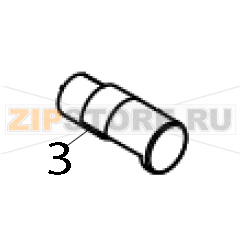 Hinge holder cover (Right) / Blue, MOQ 5 pcs TSC TTP-244CE Hinge holder cover (Right) / Blue, MOQ 5 pcs TSC TTP-244CEЗапчасть на деталировке под номером: 3