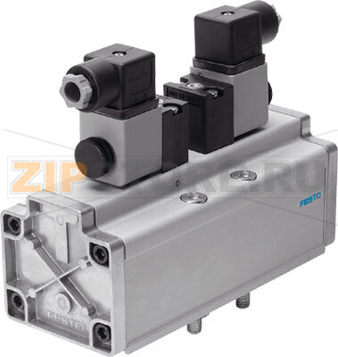 Распределитель с электроуправлением Festo JMDH-5/2-3/4-D-4-24DC 
