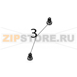 Screw, TP2*4, MOQ 50 pcs TSC TDM-20 Screw, TP2*4, MOQ 50 pcs TSC TDM-20Запчасть на деталировке под номером: 3