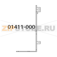 Print module support assy Zebra TTP 1030
