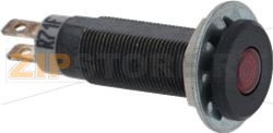 INDICATOR LAMP RED 28V 