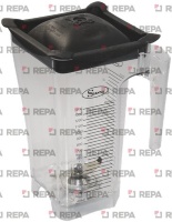 ЕМКОСТЬ МИКСЕРА В КОМПЛЕКТЕ 140X140X235 MM