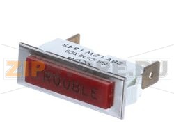 24V RED LENS TROUBLE LAMP 