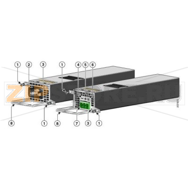 Блок электропитания Cisco ASR1001-X-PWR-AC= 