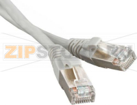Hyperline PC-LPM-STP-RJ45-RJ45-C5e-10M-LSZH-GY Патч-корд F/UTP, экранированный, Cat.5e, LSZH, 10 м, серый