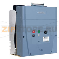 Вакуумный выключатель SION 3AE1 7.2 kV 40 kA 2500 A Distance between pole centers 210 mm Width across flats 310 mm Siemens 3AE1086-6....-....