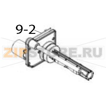 Internal rewinding spindle assembly TSC MB240 Internal rewinding spindle assembly TSC MB240Запчасть на деталировке под номером: 9-2