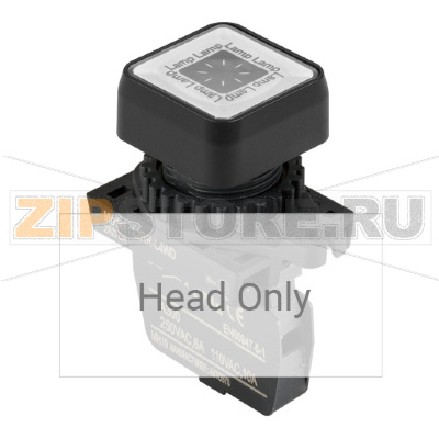 Лампа сигнальная, Ø отверстия: 22/25 мм Autonics L2RR-L4W 