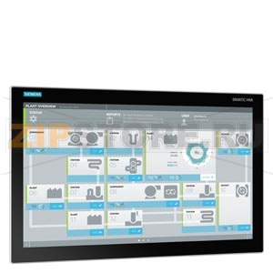 SIMATIC IPC 477E, панельный ПК с сенсорным дисплеем с диагональю 22 дюйма  (1920 x 1080) и технологией &quot;мультитач&quot;; 4 USB сзади; Ethernet (10/100/1000); Siemens 6AV7241-.L...-.... 