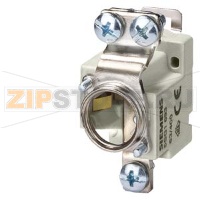 NEOZED ОСНОВАНИЕ ПЛАВКОЙ ВСТАВКИ КЕРАМИЧ. БЕЗ КРЫШКИ D03/100A 70ММ 1-ПОЛЮСН. ПОДСОЕДИНЕНИЕ: ВИНТ/ЗАЖИМН. СКОБА Siemens 5SG1812