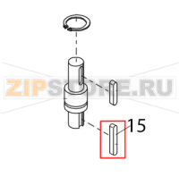 Key A5x5x57 Bear Varimixer AR80 VL-1S