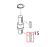 Key A5x5x57 Bear Varimixer AR80 VL-1S