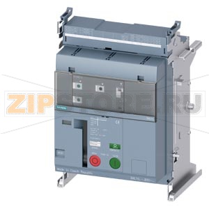 withdrawable circuit breakers without guide frame 3-pole, frame size 0, IEC In=1250A to 690V, 50/60Hz AC Icu=66kA at 415V Icu=50kA at 500V Icu=50kA at 690V ETU320 electronic trip units li rotary coding switch with tripped signaling switch, RTC and  4Aux a 