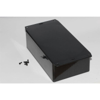 Корпус 150x80x50 мм, материал: пластик, серый, 1 шт Hammond 1591DF2GY