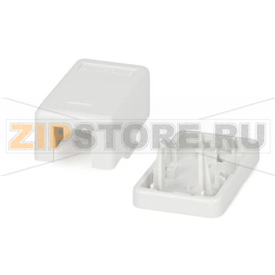 Корпус настенной розетки для 1 мод. Keystone Jack 