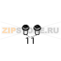 Screw, PMS M3*L4, MOQ 50 pcs TSC ME240 Screw, PMS M3*L4, MOQ 50 pcs TSC ME240Запчасть на деталировке под номером: 11