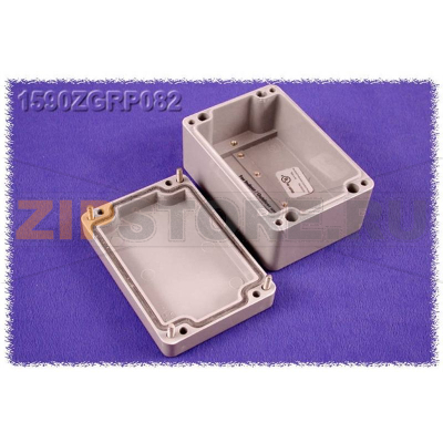 Корпус 110x75x55 мм, материал: пластик, серый, 1 шт Hammond 1590ZGRP082 