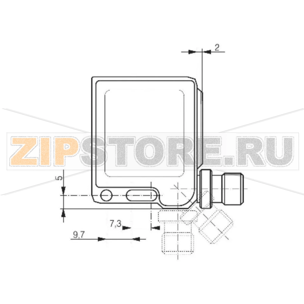 Датчик света 10-36 В/DC Contrinex LLS-4050-000(S) 