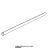 Handle tube EX-D=18 TH=1 L=668 Unox XVC 105E