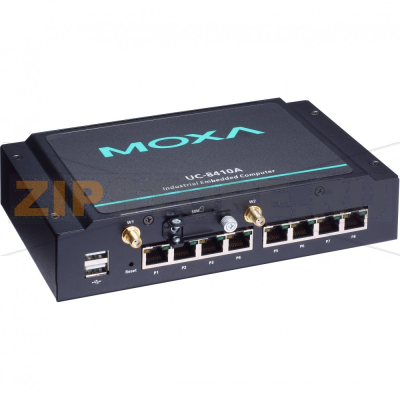 Компьютер встраиваемый 1 ГГц, 1 Гб, 8xRS-232/422/485, USB MOXA UC-8410A-LX 