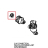 3/4 connection seal D=24 rubber+net Unox XBC 605