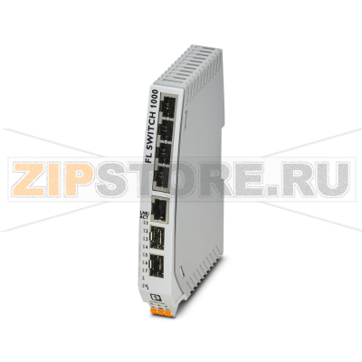 Промышленный коммутатор Phoenix Contact FL SWITCH 1005N-2SFX Промышленный коммутатор Phoenix Contact FL SWITCH 1005N-2SFX5 портов RJ45 10/100 Мбит/с, 2 SFP-порта 100 Мбит/с, класс соответствия PROFINET: Conformance-Class A