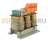 Дроссель выходной 380 В, 3-3.7 кВт, 10 А, 0.7 мГн, 3 фазы, IP00 Inovance MD-OCL-10-0.7-4T-1%