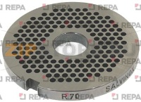 РЕШЕТКА ИЗ НЕРЖ.СТАЛИ МОД.R70/12/3,5 УНГЕР