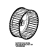 Motor fan D196 H81 39 blade nut M Unox XVC 305E
