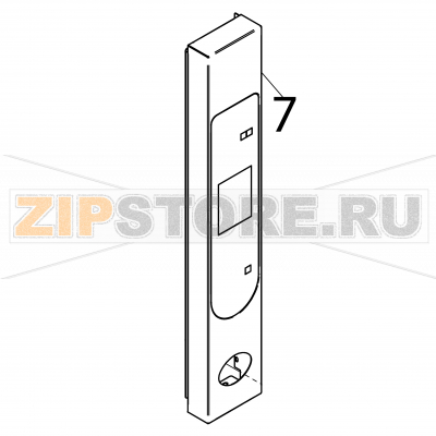 Control panel Fagor VPE-101 Control panel Fagor VPE-101Запчасть на деталировке под номером: 7Название запчасти Fagor на английском языке: Control panel VPE-101.