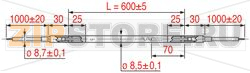 НАГРЕВАТЕЛЬНЫЙ ЭЛЕМЕНТ В ОБОЛОЧКЕ  RSV-060 200 ВТ 230 В 