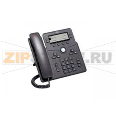 IP-телефон 110-240 В, 2xGE (PoE), 5 линий, SIP/SCCP, 396х162 пкс Cisco CP-6871-3PCC-K9 