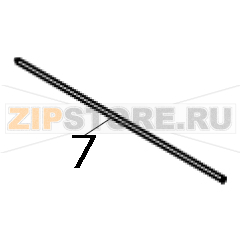 Shaft for gap sensor assembly, MOQ 5 pcs TSC TC210 Shaft for gap sensor assembly, MOQ 5 pcs TSC TC210Запчасть на деталировке под номером: 7