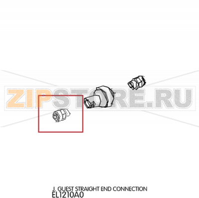 J. Guest straight end connection Unox XVC 315G J. Guest straight end connection Unox XVC 315GЗапчасть на деталировке под номером: 49Название запчасти на английском языке: J. Guest straight end connection Unox XVC 315G
