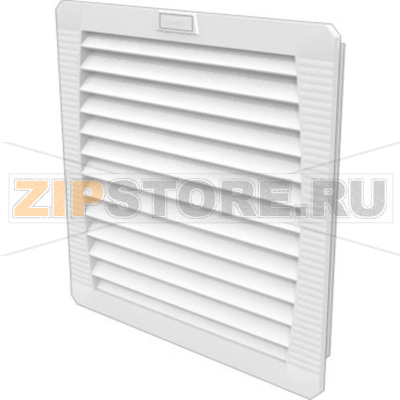 Решетка вентиляционная с фильтром 252x252x44 мм Weidmüller EF 40 54 GY 