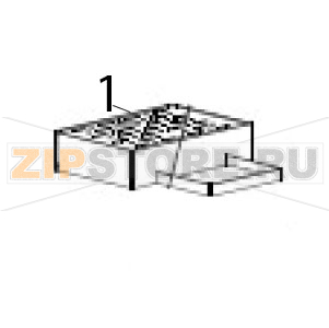 Water pan Hurakan HKN-HVZ60 Water pan Hurakan HKN-HVZ60Запчасть на деталировке под номером: 1