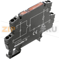 Реле твердотельное 33 В/DC, 1 шт Weidmüller TOS 24VDC/24VDC 4A