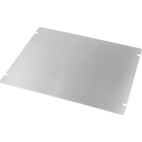 Пластина 254x203x1 мм, материал: алюминий, серая, 1 шт Hammond 1434-108